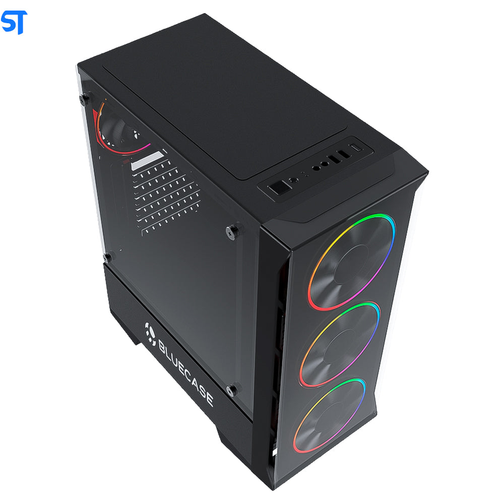 Gabinete Gamer BG-036 Preto Bluecase Sem Fonte / Usb 3.0