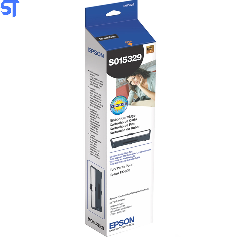 Fita Matricial para Epson FX-890 FX-890II FX890 FX890II S015329 | Original