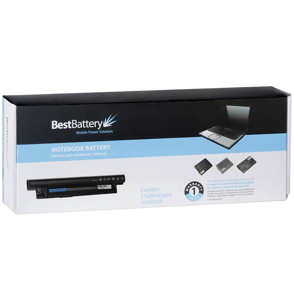 Bateria Para Notebook Dell Inspiron 3421 3442 XCMRD 14.8V 4 Células 2.200 mAh 32Wh  BestBattery Compatível