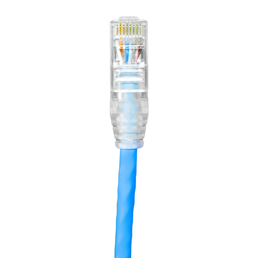 Patch Cord U/UTP SohoPlus CAT.6e T568A/B 0.5M Azul Claro
