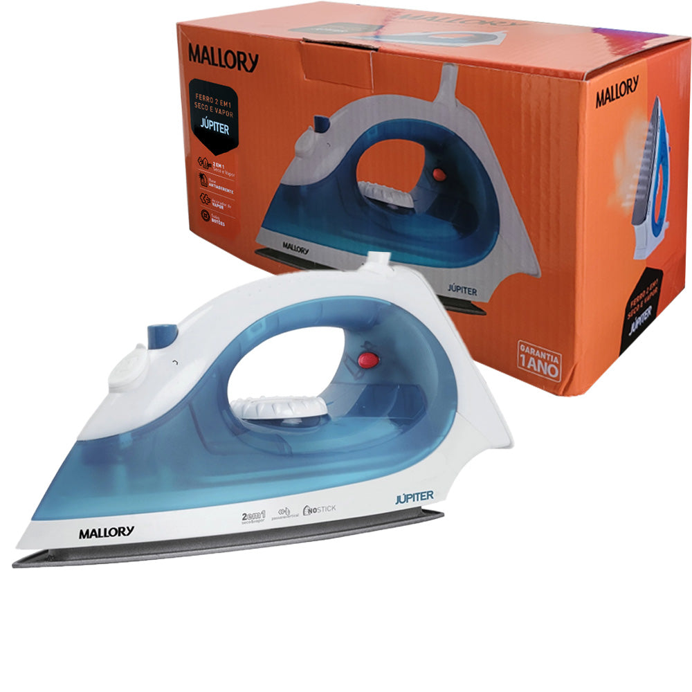 Ferro a Vapor Mallory Jupiter, 550W, Vapor Vertical - B91800752