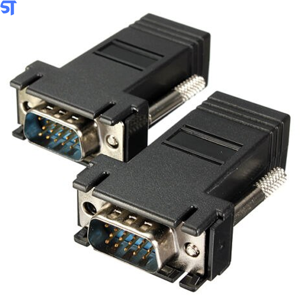 Conector Extensor Vga Macho X Rj45 Cat5/ 6