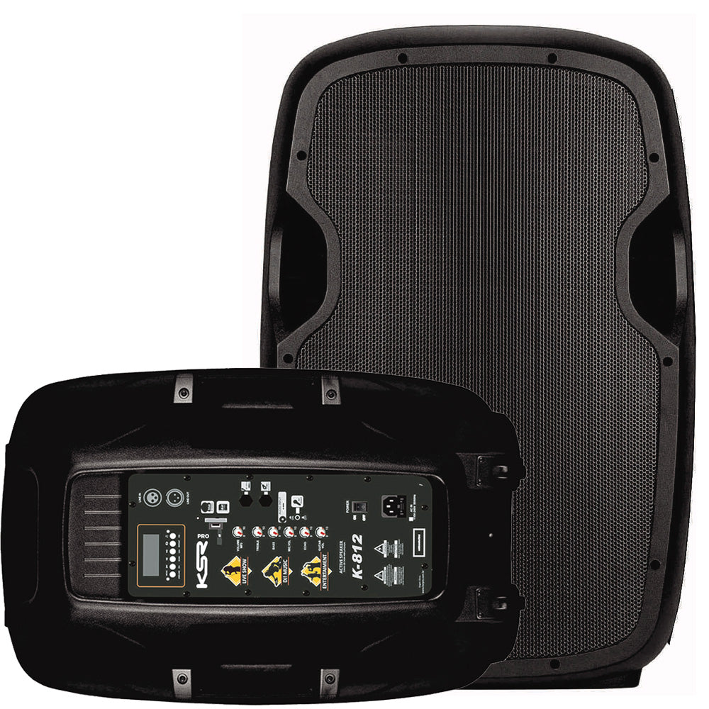Caixa De Som 12 Polegadas Ativa K812 KSR Pro Usb Bluetooth 500w