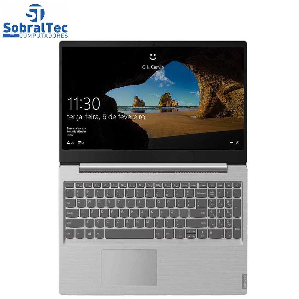 Notebook Lenovo Ultrafino Ideapad S145 Intel® Core i3-1005G1 4GB HD 1TB 15.6