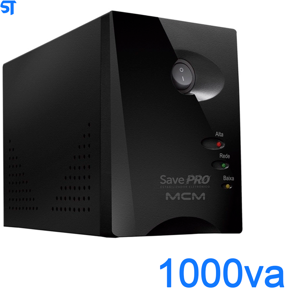 Estabilizador Save Pro MCM 1000va 220 Para 220v