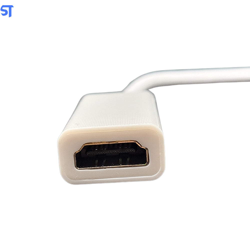 Cabo Adaptador Mini Displayport para HDMI - Branco