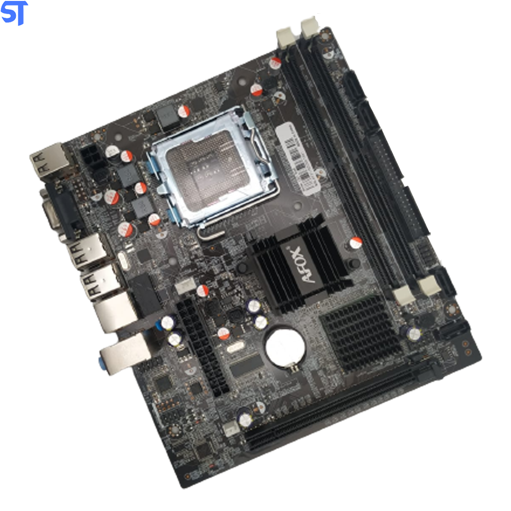 Placa Mãe Soquete 775 Afox Ig31-Ma6 Ddr2 Vga Usb2.0 Lan Som