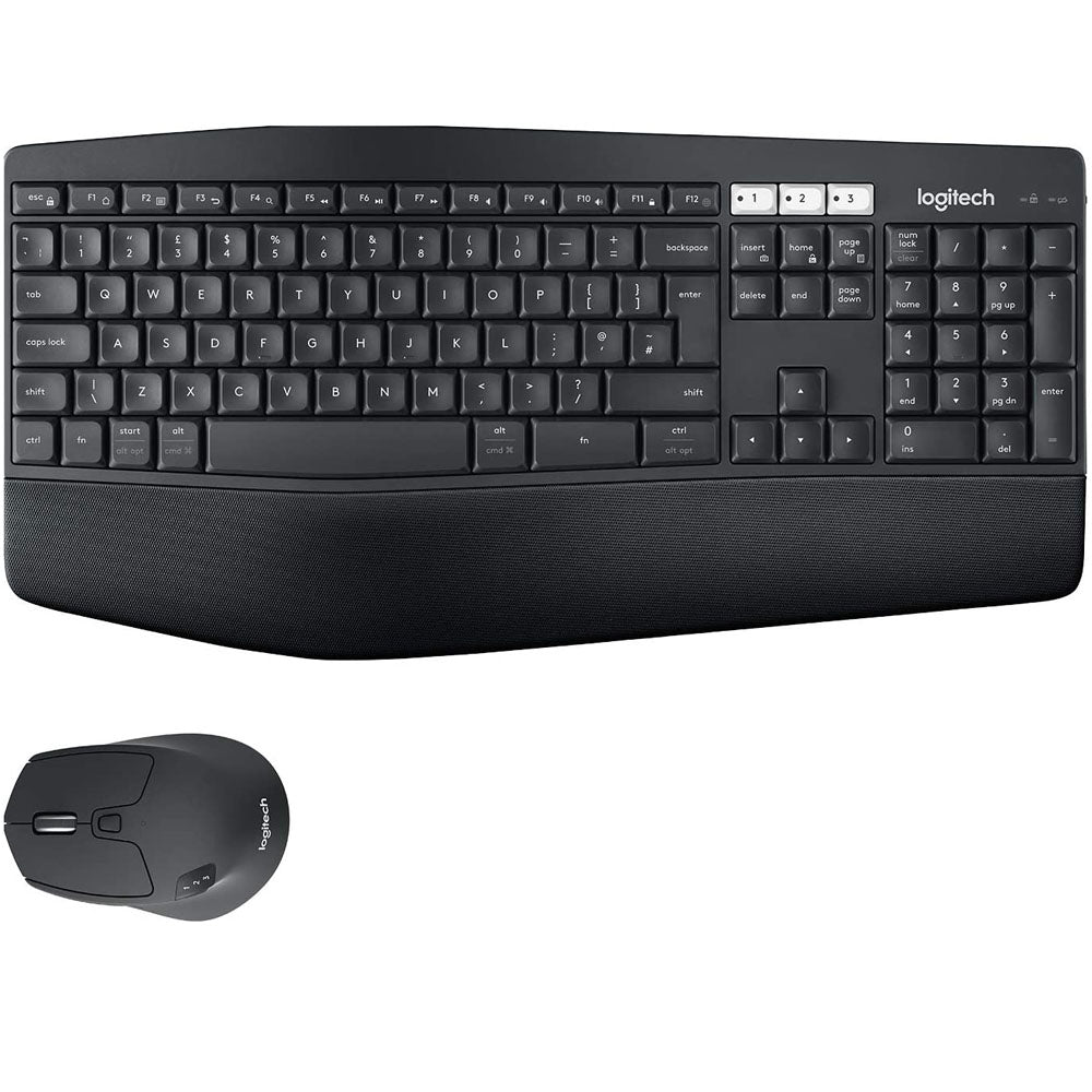 Kit Combo Teclado e Mouse Sem Fio Logitech MK850