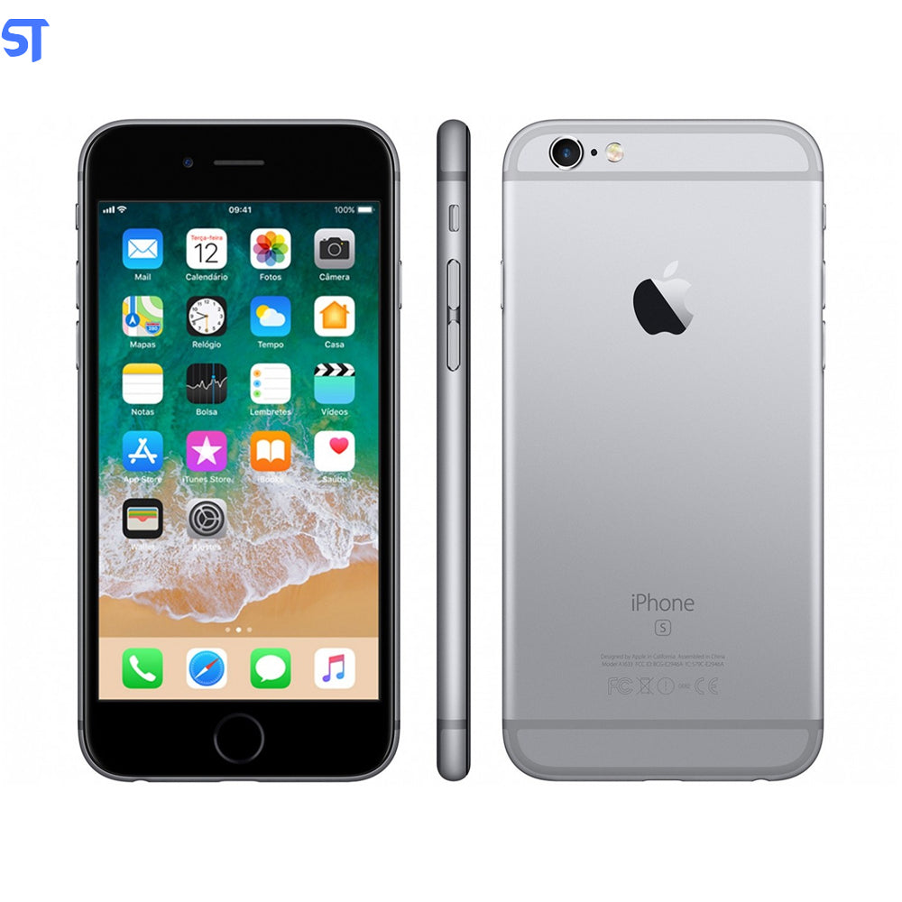 iPhone 6s Apple 64Gb iOS 11 Câm. 12MP 4G Tela 4,7 Cinza