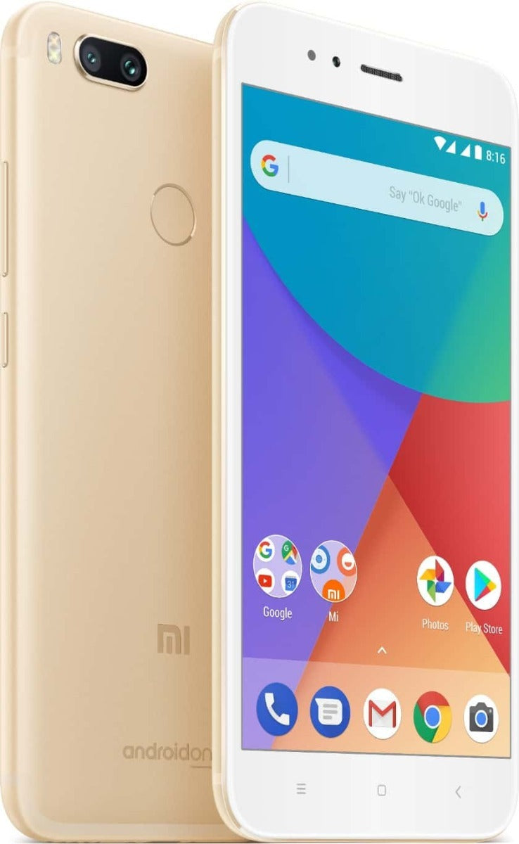 Smartphone Xiaomi MI A1-64GB -4GB Ram Cam 12MP -Octa-Core Dourado