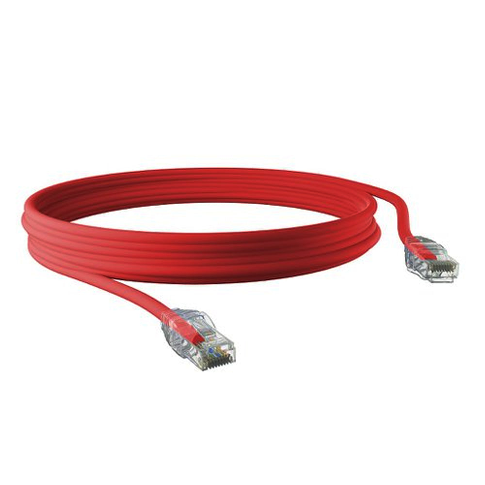 Patch Cord U/UTP SohoPlus CAT.6e T568A/B 0.5M Vermelho
