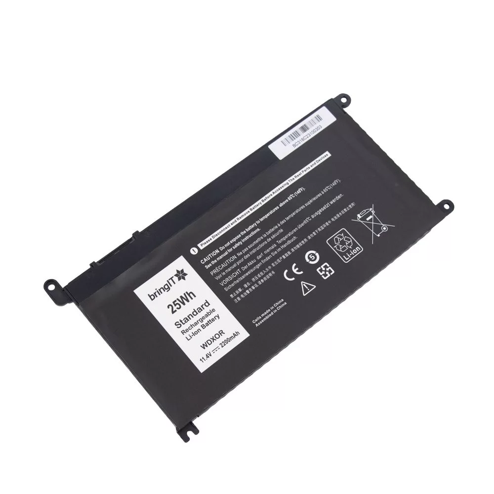 Bateria para Notebook Dell Inspiron 15-5567-A40c Litio-Polimero  Pn Wdx0r 39W 4 Células 2200mAh 11.4v