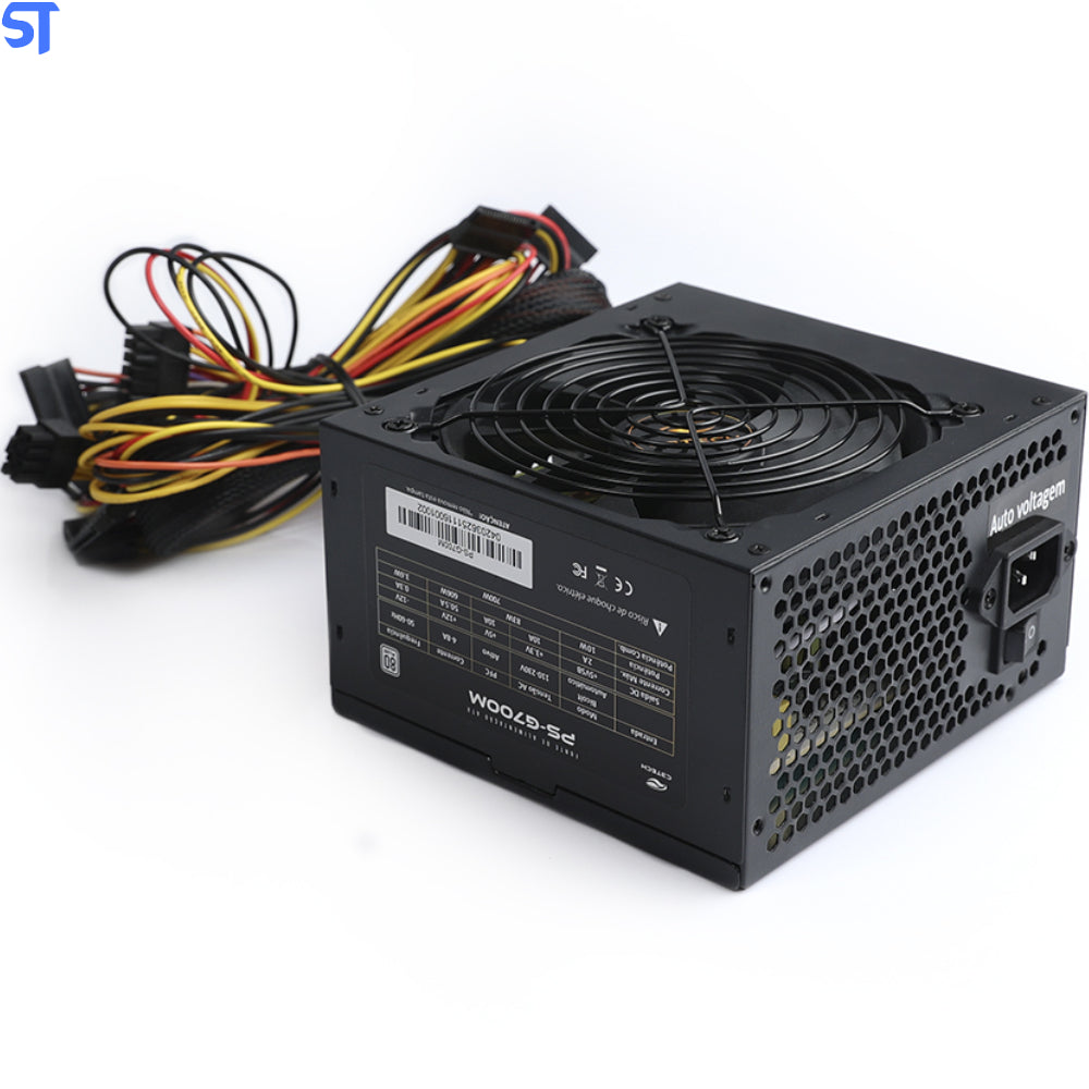 Fonte Game ATX 700W PS-G700M 80+ White C3Tech