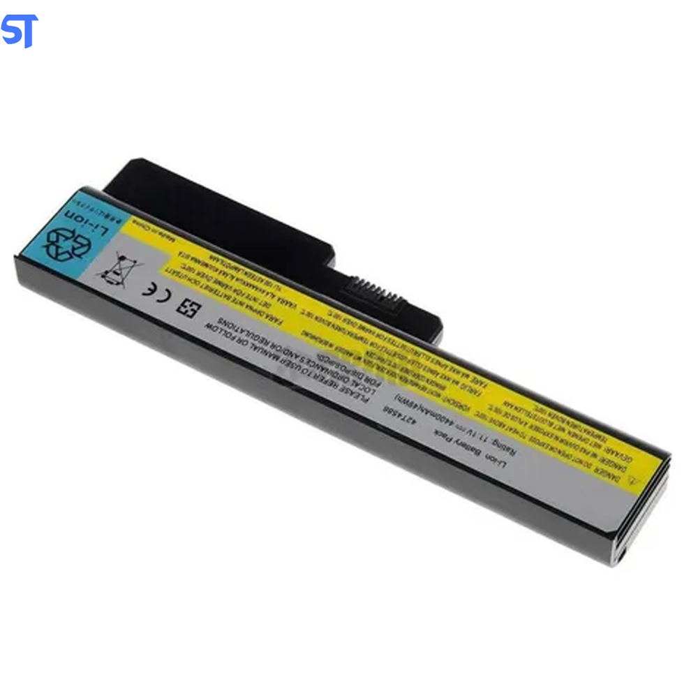 Bateria Notebook Compatível Com Ibm Lenovo B460 B550 - 6 Celulas - Preto - 10.8V