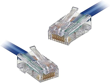 Patch Cord Cat 6 2,5Cm - Azul