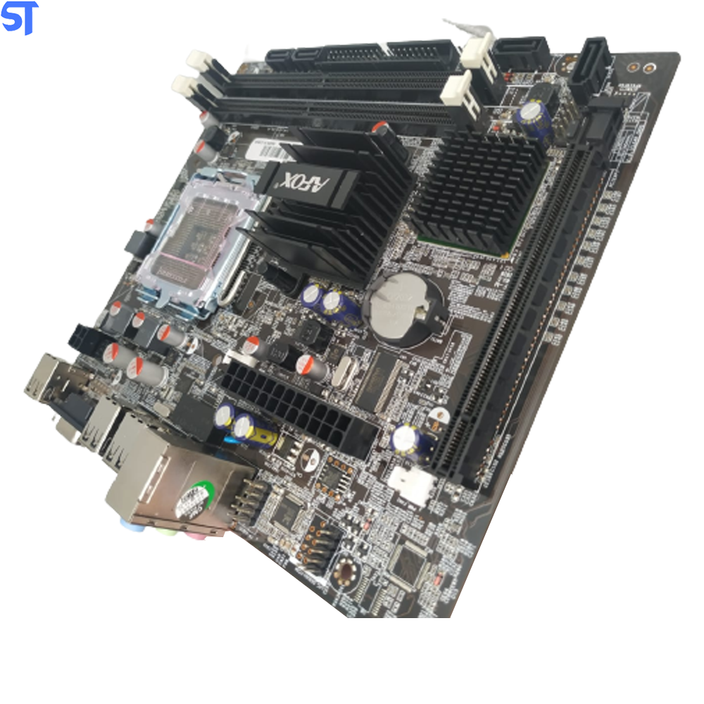 Placa Mãe Soquete 775 Afox Ig31-Ma6 Ddr2 Vga Usb2.0 Lan Som
