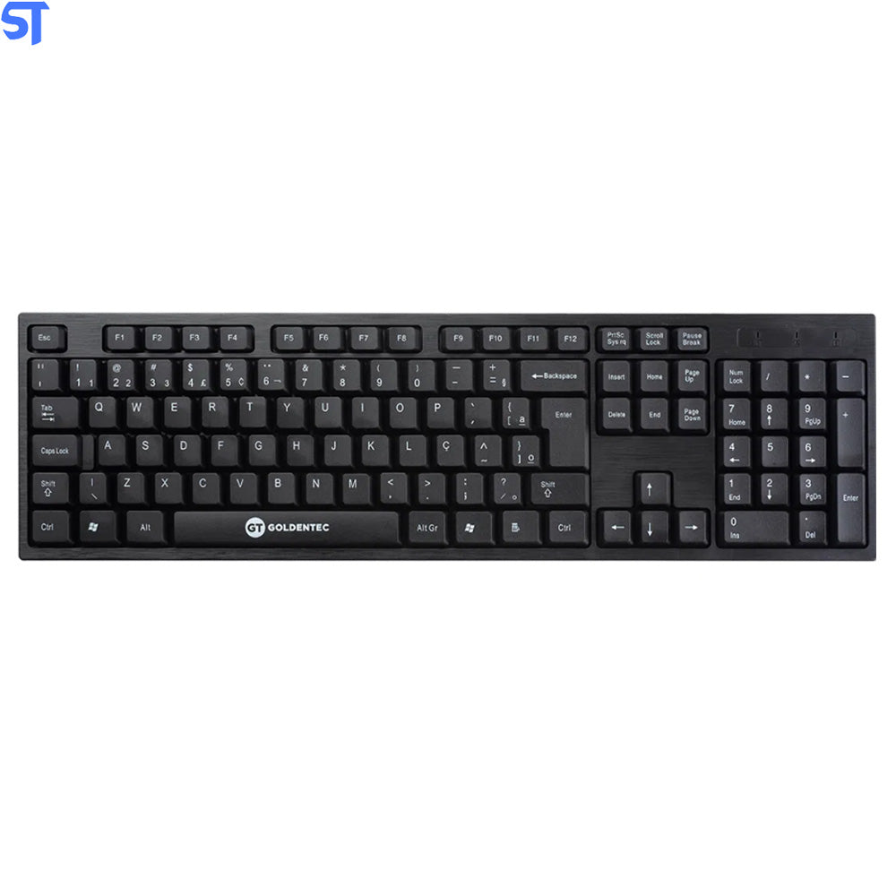 Computador Intel Core i3- 9100F - Memoria Ram DDR4 4GB - SSD 240GB M.2 NVME-C3Tech ATX 500w Teclado Mouse e Cabos
