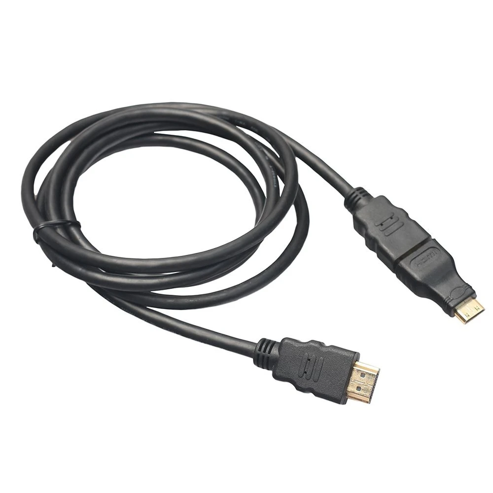 Kit Cabo Hdmi 3x1 Com Plug Adaptador Micro e Mini Hdmi Ebai FZF-HD 3 IN 1-1.5
