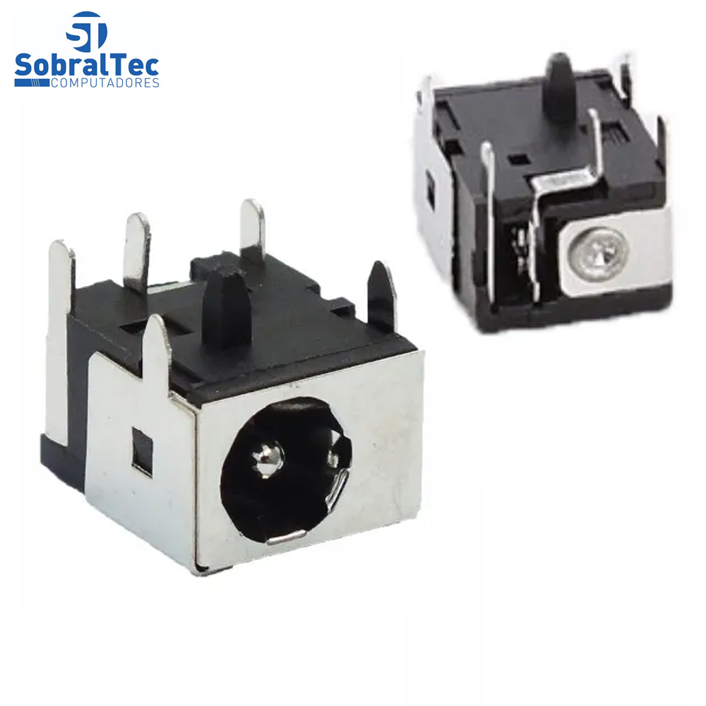 Conector Dc jack - Asus Cce Positivo Philco - Dc 1002