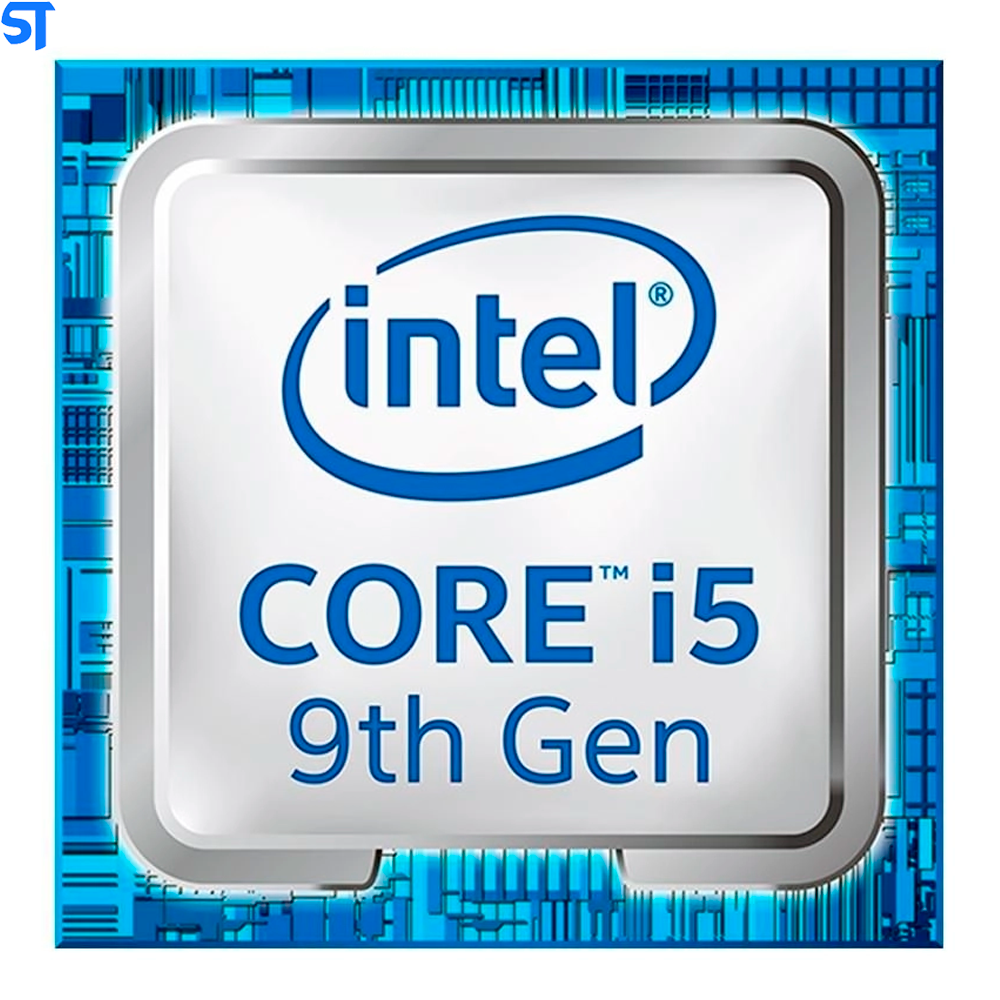 Computador Intel Core i5-9400F - HD SSD 512GB - Memoria DDR4 8GB 3000MHz e Monitor de 17 Polegadas Teclado e Mouse