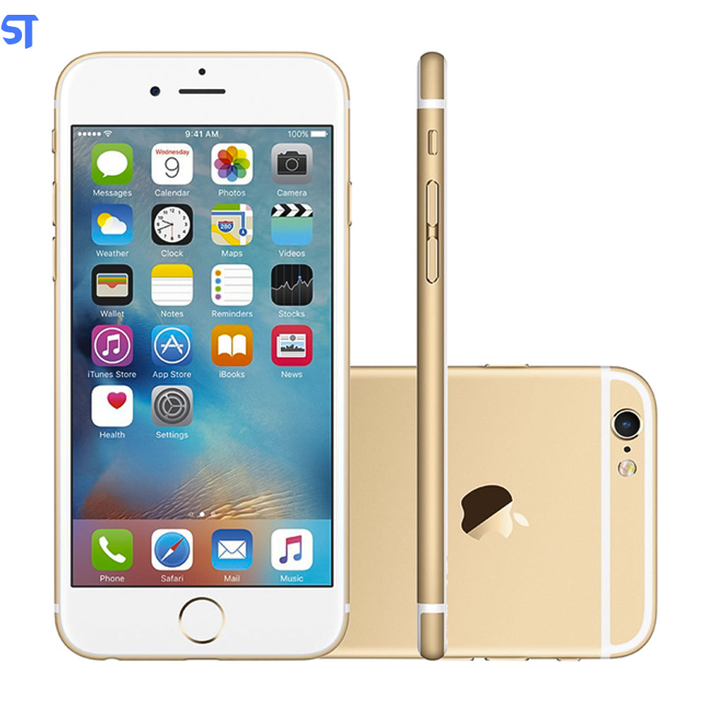 iPhone 6s Apple 64Gb Dourado iOS 13.3 Câm. 12MP 4G Tela 4,7