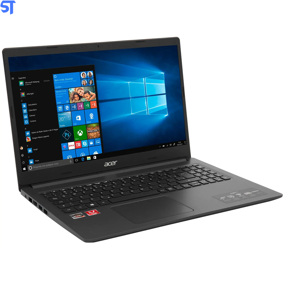 Notebook Acer Aspire 3 A315-23G-R2SE AMD Ryzen 5 - 8GB 256GB SSD 15,6” Placa Vídeo 2GB Windows 10