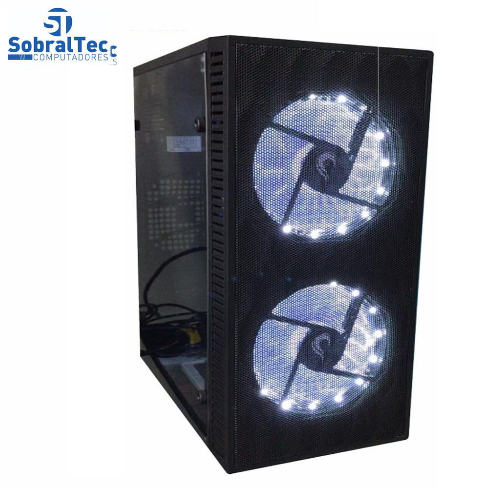 Computador Core i5 HD SSD 256GB Memória 4GB Gabinete Em Acrílico Fonte Real 500W