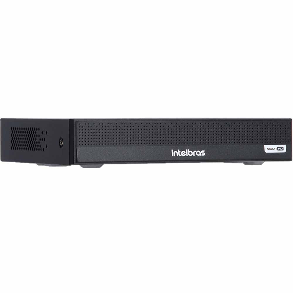Gravador Digital de vídeo Intelbras MHDX 1008-C 8 Canais Full HD Compressão de Vídeo H.265+