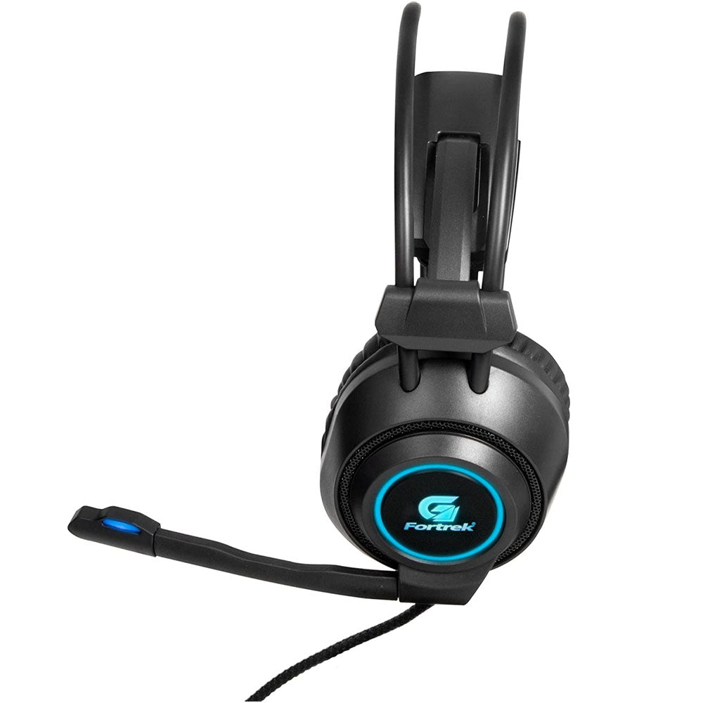 Headset Gamer RGB Vickers Preto FORTREK