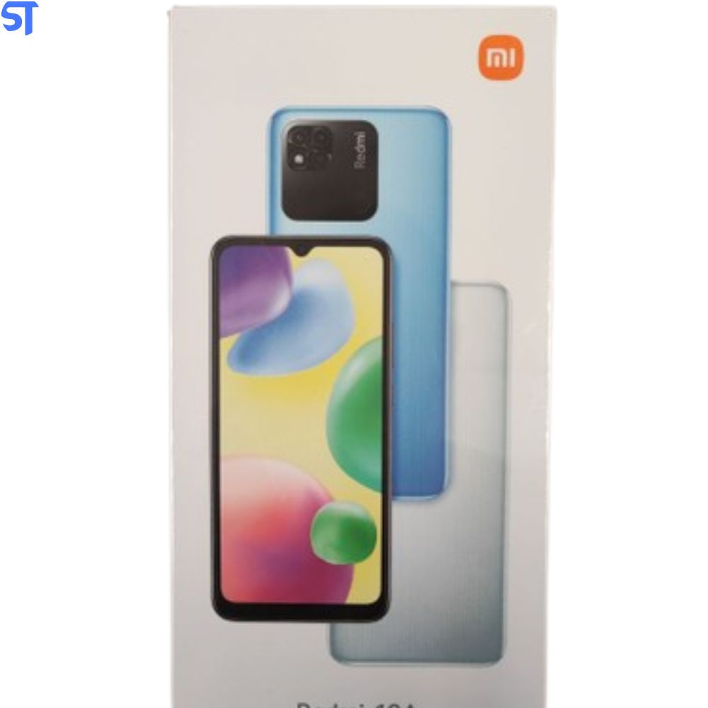 Smartphone Xiaomi Redmi 10A 128GB 4GB RAM Tela 6.53" Câmera Traseira 13MP - Azul Celeste