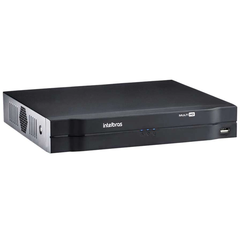 Dvr Gravador Digital de Imagem Hdcvi Multi Hd Nvr 4 Canais Intelbras- MHDX 1104