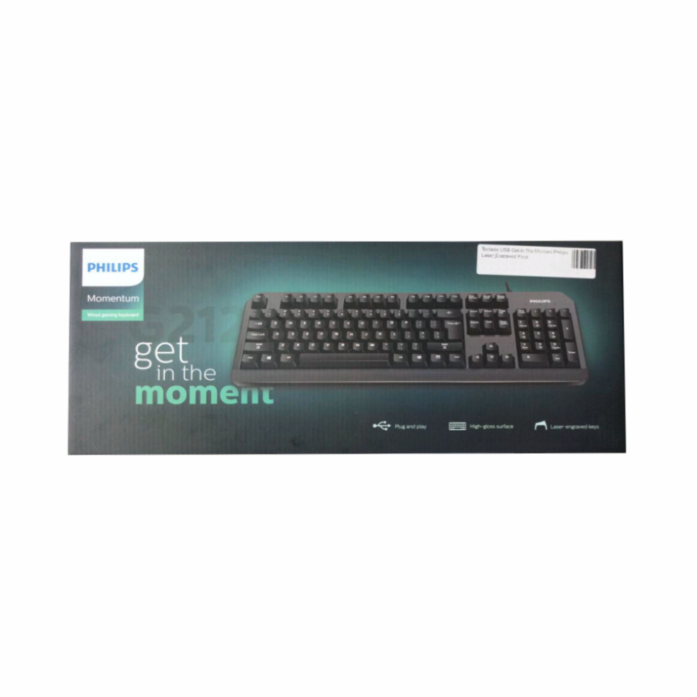 Teclado USB Get In The Moment Philips Laser Engraved Keys