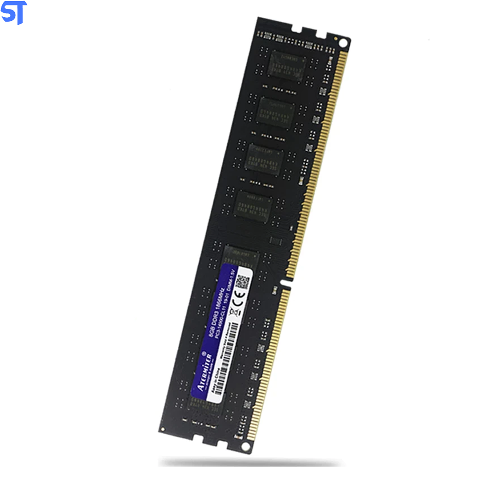 Memoria Ram Desktop DDR3  8GB 1333MHz Atermiter Preta