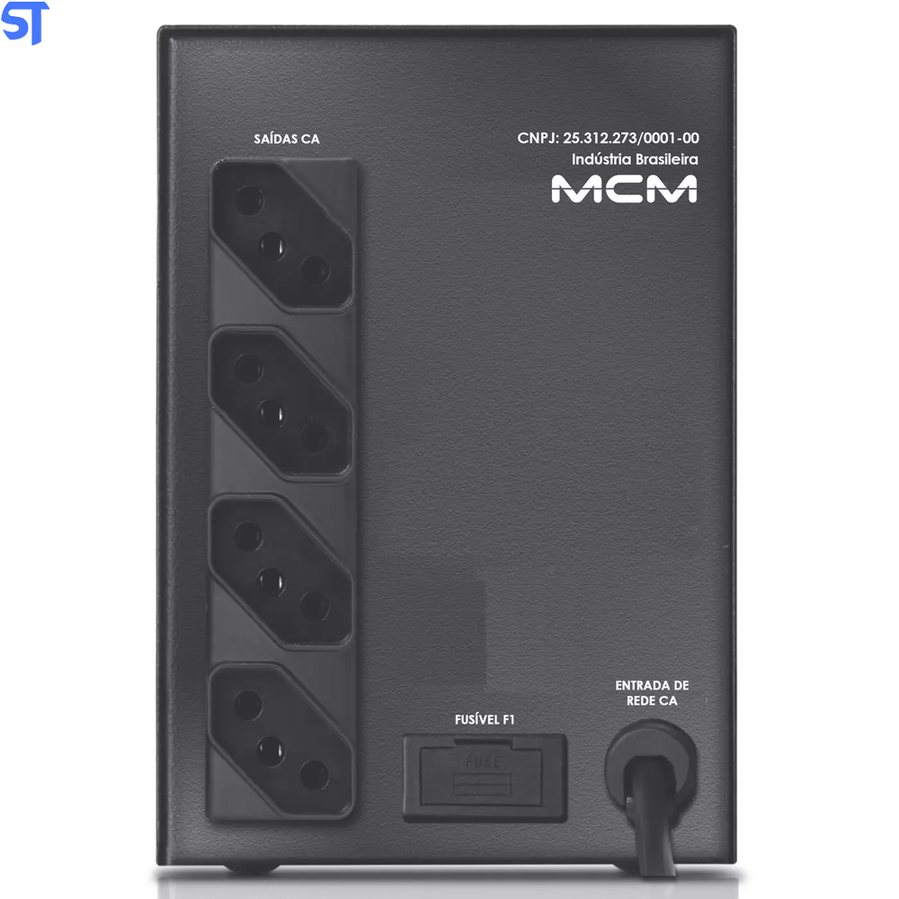 Estabilizador 1500VA MCM Save Pro Bivolt/115V - Preto