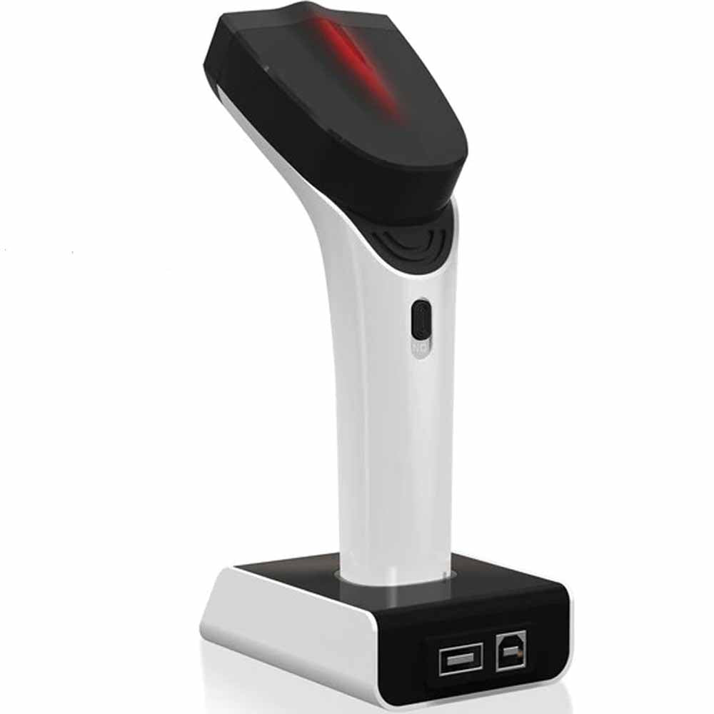 Leitor Código De Barras Netum Bluetooth 2d Branco Com Preto- DS5000