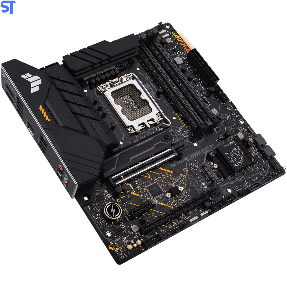Placa Mãe Asus TUF Gaming B660M-PLUS D4, Intel LGA 1700, mATX, DDR4, RGB