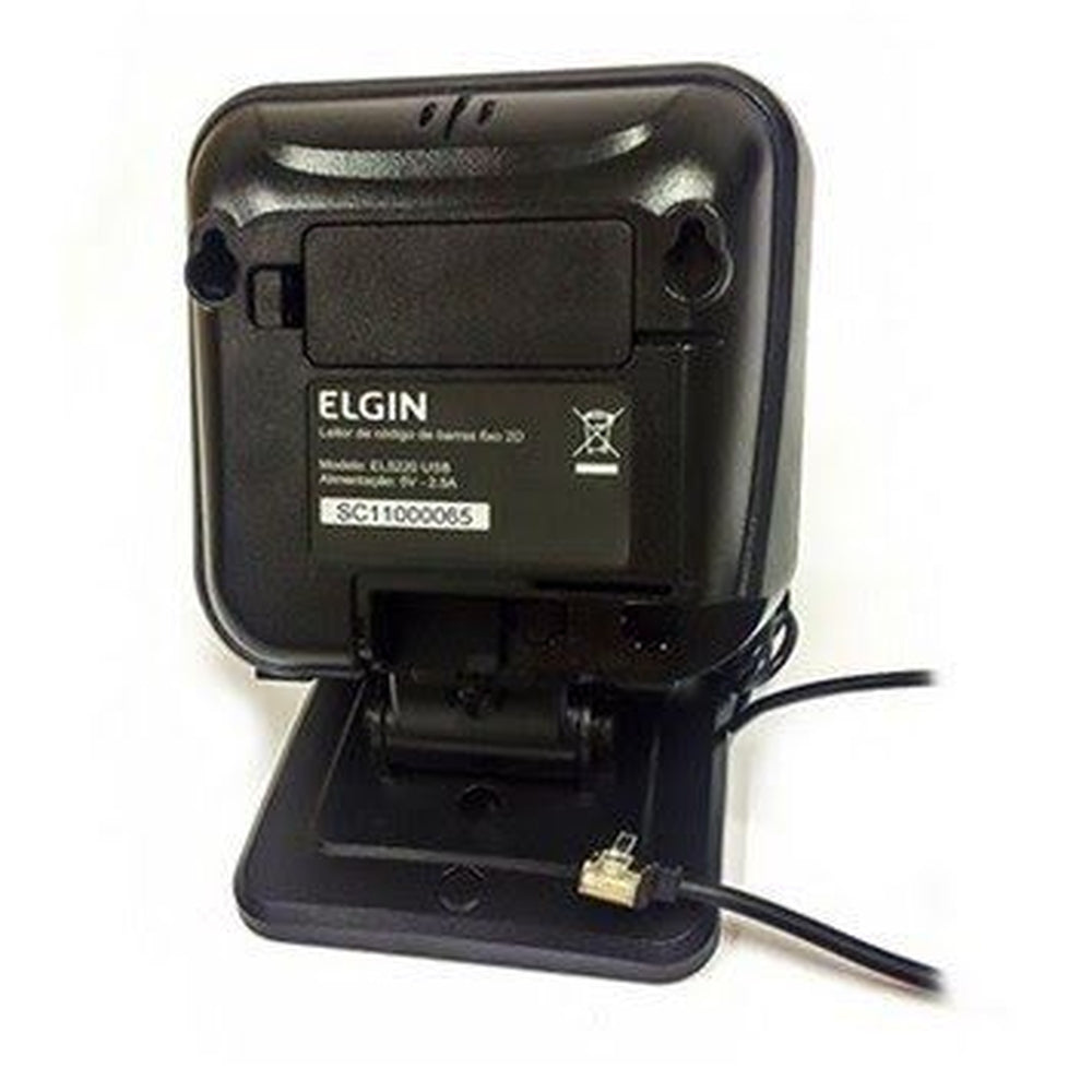 Leitor de Código de Barras Fixo Elgin 2D EL5220 USB Preto