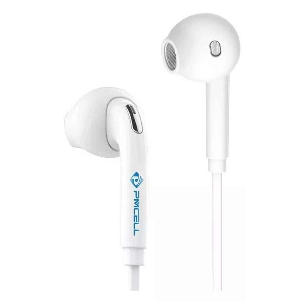 Fone De Ouvido PMCell Slim Fo-12 In-Ear Branco