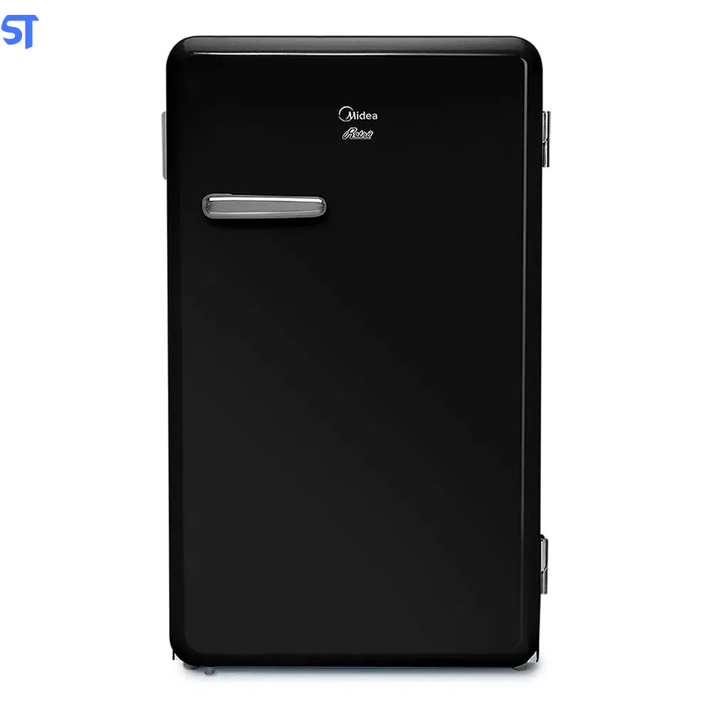 Frigobar Retrô Onix Midea MRV10P2 Preta 95L 220V