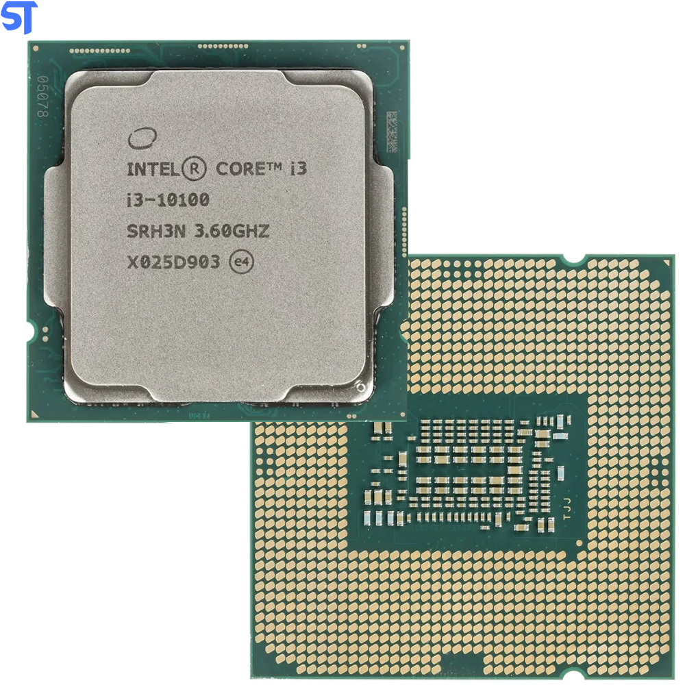 Computador Core i3-10100 - Ram DDR4 4GB 2666Mhz - SSD 120Gb - Gabinete Gamer BG-014 Preto Bluecase