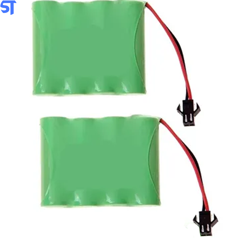 Kit De Baterias Com Carregador para Brinquedos Rc Ni-mh Aa 4.8v 3000Mph Bateria Recarregável