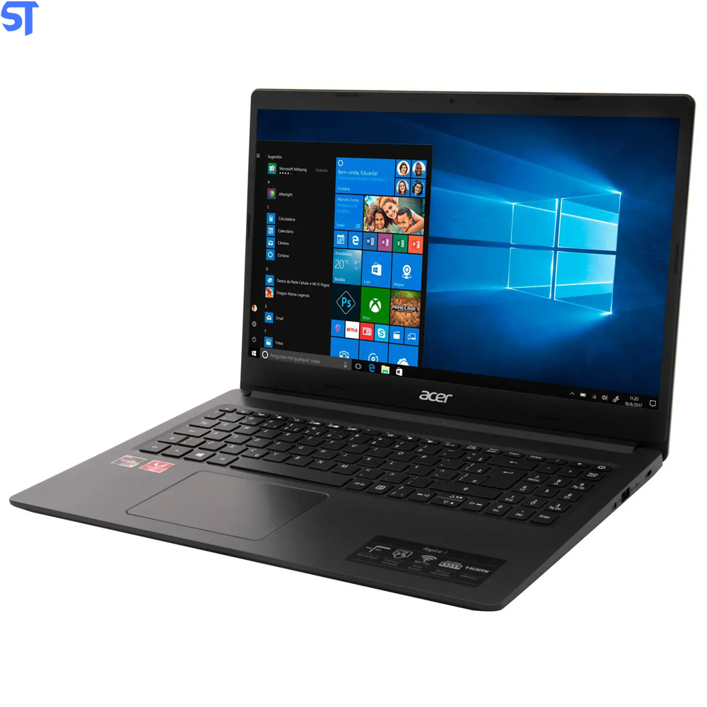Notebook Acer Aspire 3 A315-23G-R2SE AMD Ryzen 5 - 8GB 256GB SSD 15,6” Placa Vídeo 2GB Windows 10