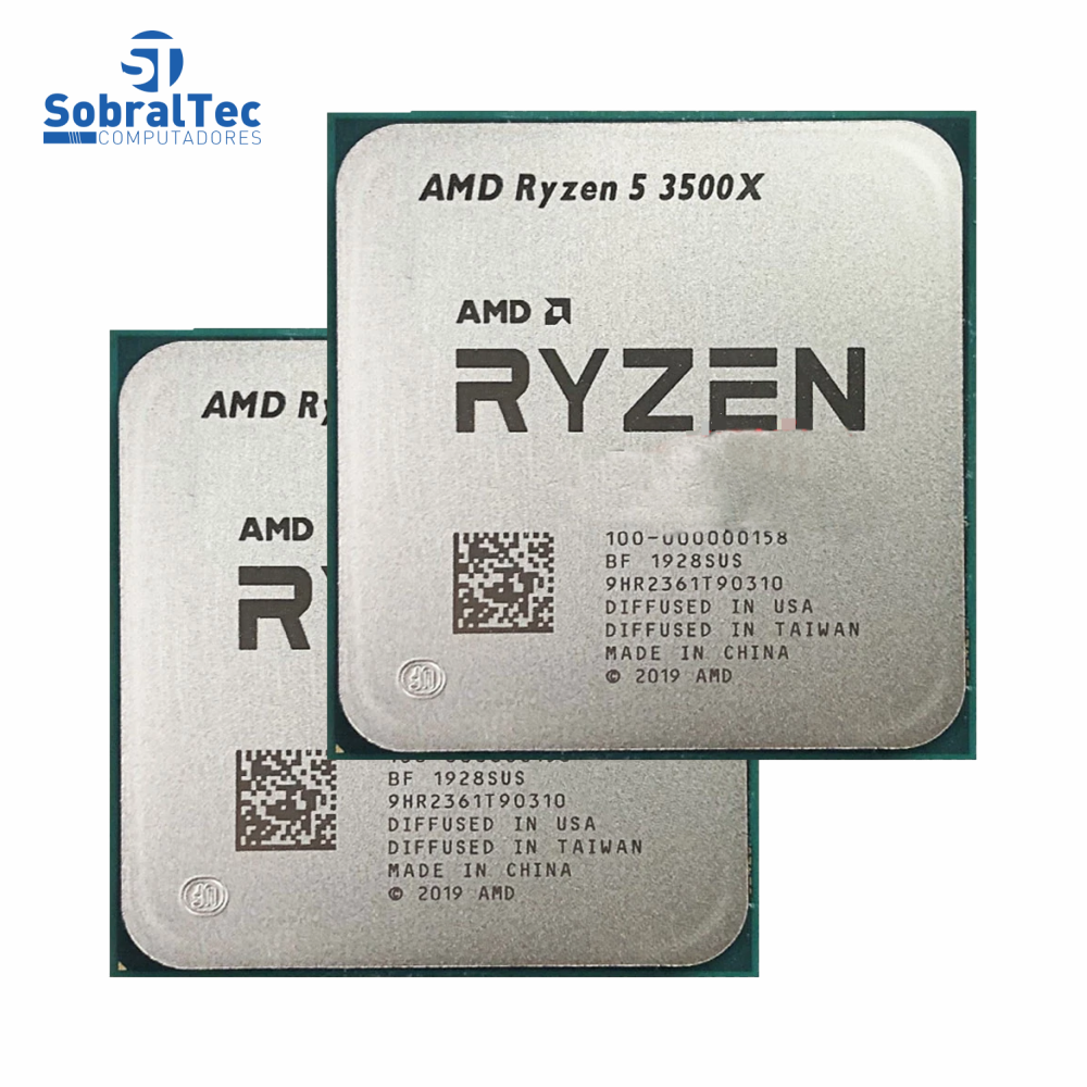 Processador AMD Ryzen 5 3500X Cache 32MB 3.6GHZ, AMD, 100-100000031 S/BOX