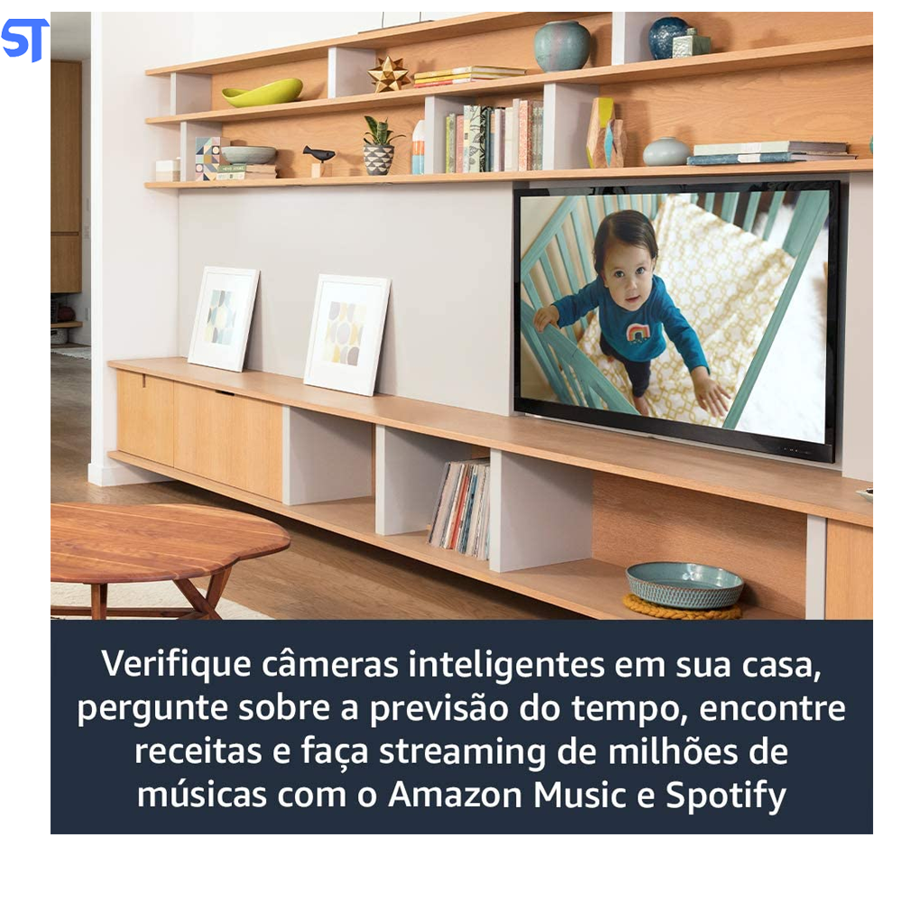 Fire TV Stick 4K Com Controle Remoto Por Voz Com Alexa, Streaming em Full HD 4k - B08MQZN1X/565170