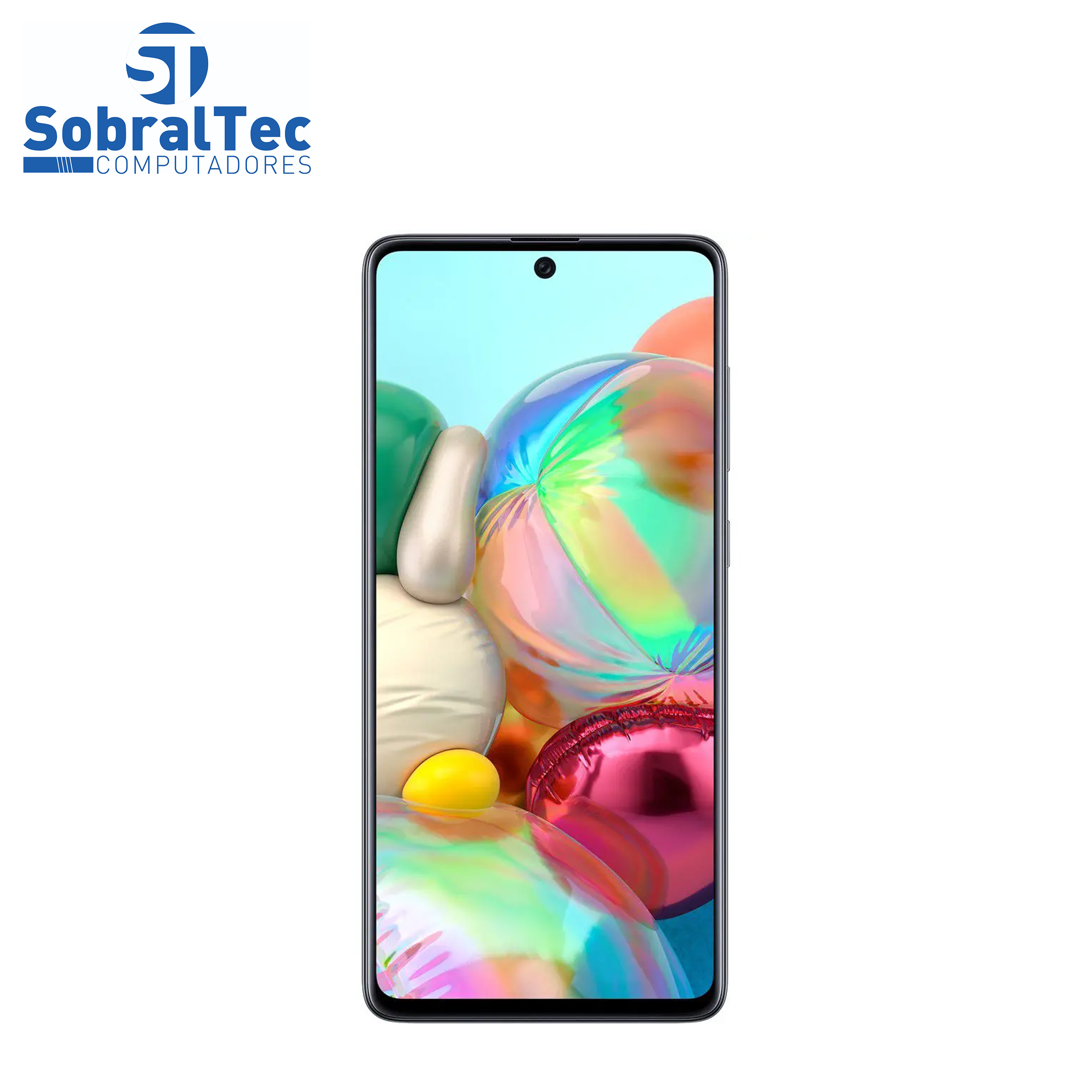 Smartphone Samsung Galaxy A71 128GB Preto 6GB RAM - Tela 6,7” Câm. Quádrupla Câm. + Selfie 32MP