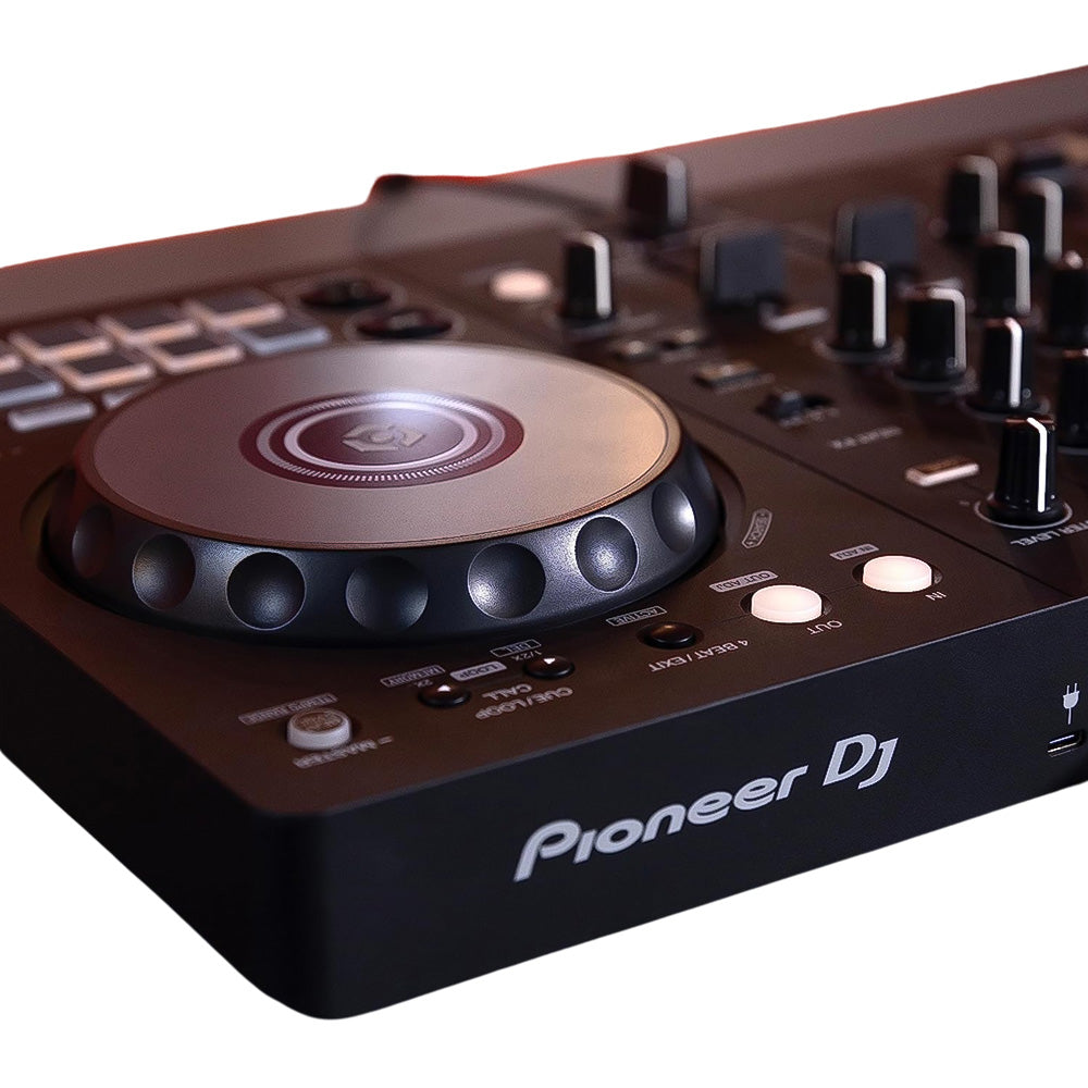 Controladora Pioneer DJ DDJ-FLX4 2 Decks Rekordbox e Serato DJ Controlador - Grafite