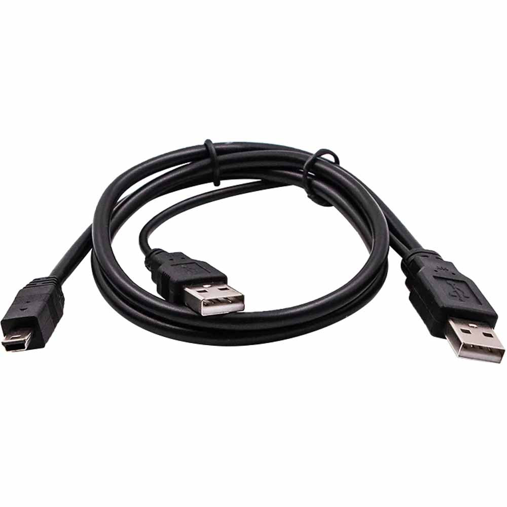 Cabo 2 USB A Macho x 1 Mini USB B Macho