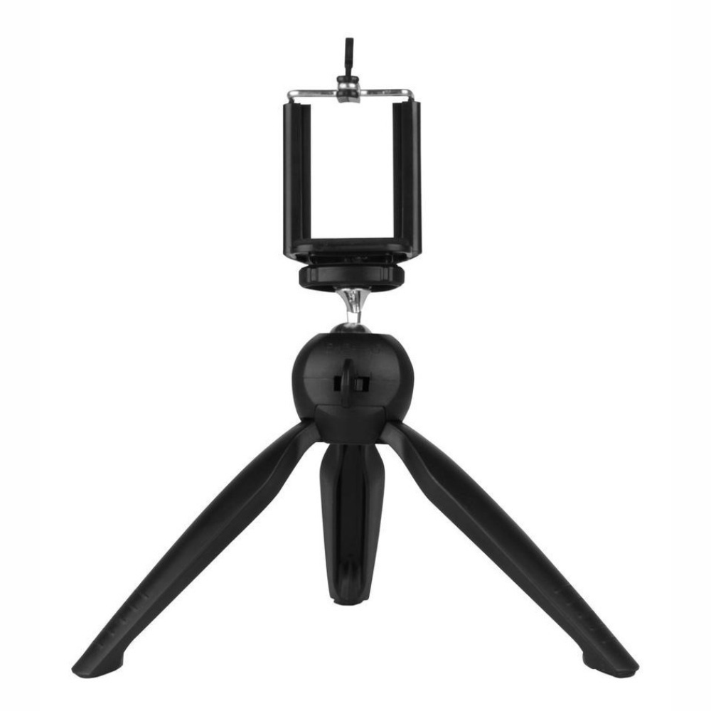 Mini Tripé De Mesa Com Suporte Para Celular Rotação 360º