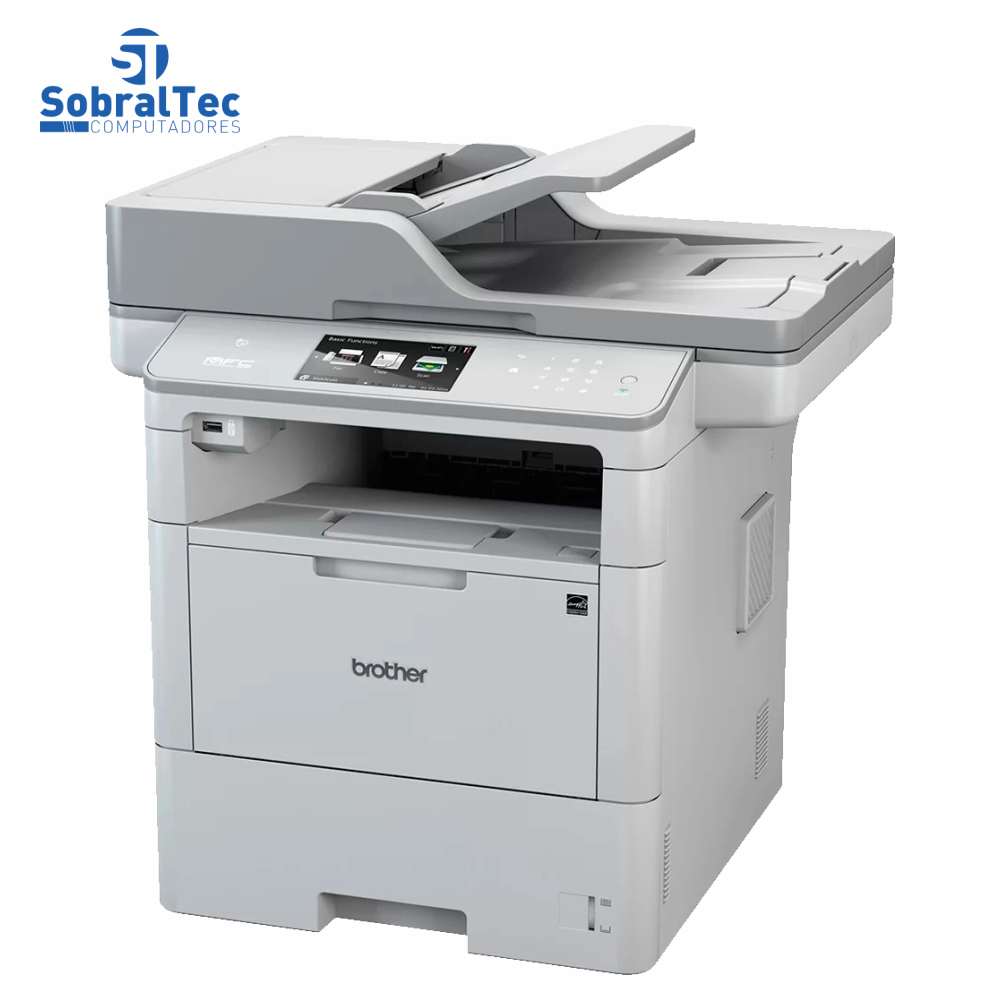 Impressora Multifuncional Laser Monocromática Wifi 110V Brother MFCL6902DW
