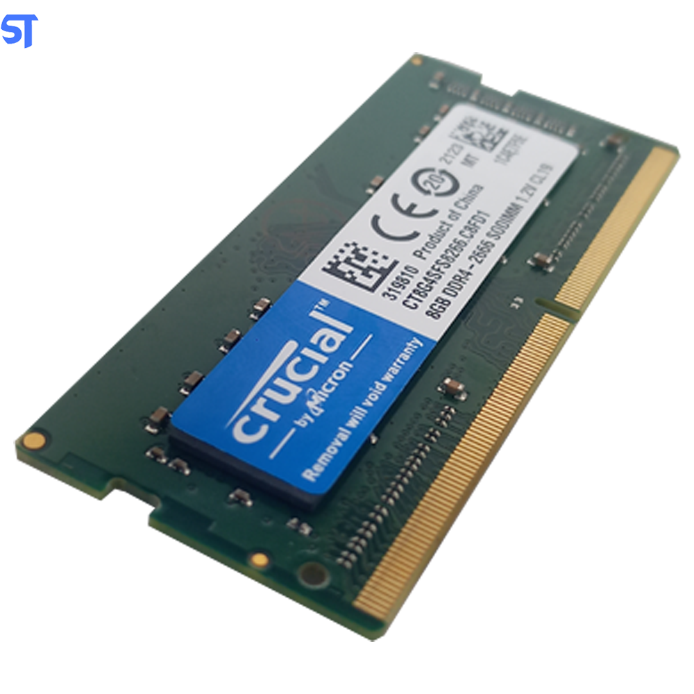 Memória Ram Notebook 8GB 2666Mhz DDR4 Crucial - CT8G4SFRA266